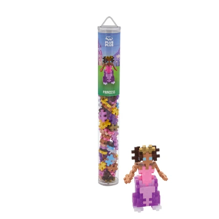 Plus-Plus Baukasten, Rohr 100 Teile, Prinzessin