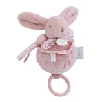 Muzikaal konijntje Doudou® - roze, 20 cm