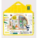 Kit de decoración DIY para ventanas - Animales de la selva