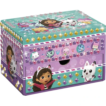 Set creativo fai da te Decora il tuo portagioie Gabby's Dollhouse