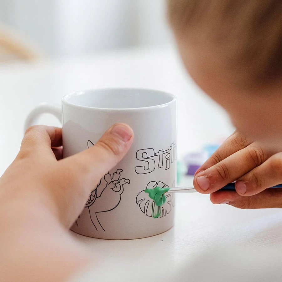 Lilo und Stitch Kreativset Malen Sie den Kanarienvogel
