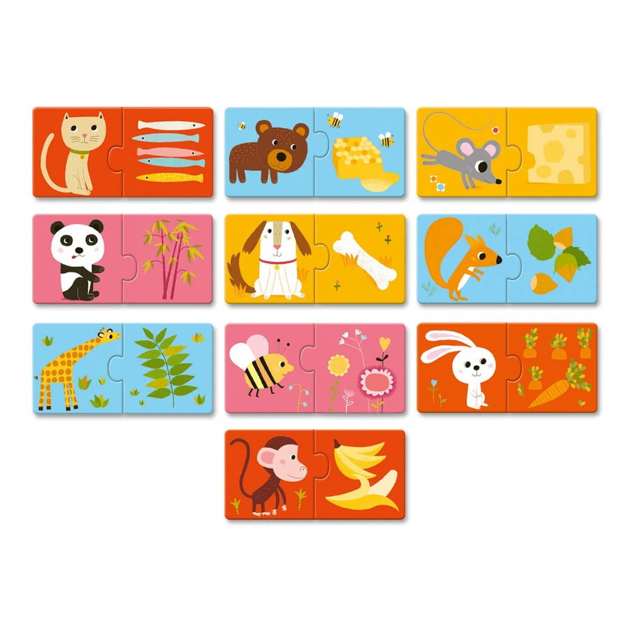 Puzzle dúo Djeco La masa