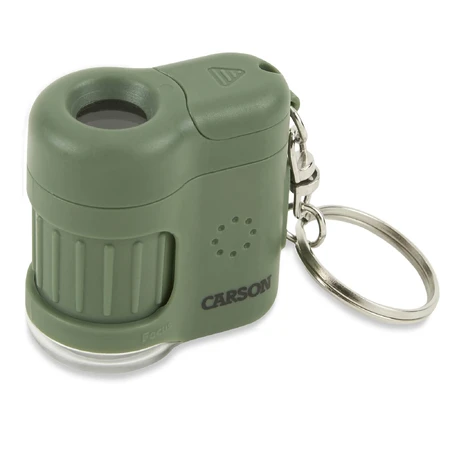 Portable microscope with keyring, 20x magnification, MicroMini, Safari
