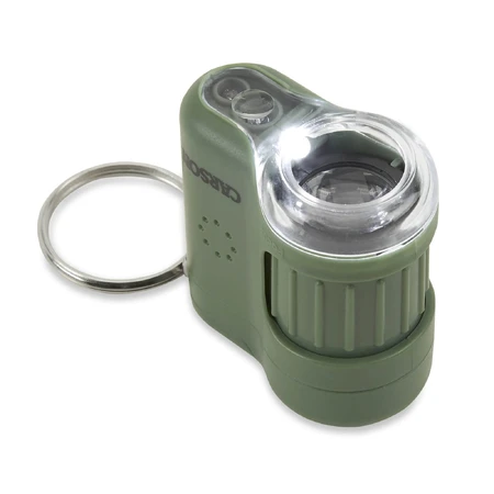 Portable microscope with keyring, 20x magnification, MicroMini, Safari