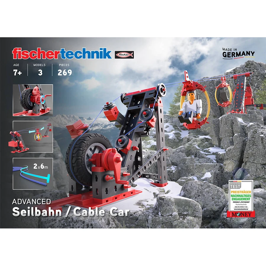 Zestaw STEM do transportu kablowego, Fischertechnik: ceny i cechy