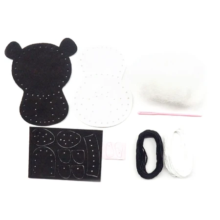 DIY-Nähset - Dekoration Bleistiftaufsatz - Panda