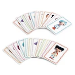 Jeu de cartes Djeco Mini Mysteries, Tinyly Princesses