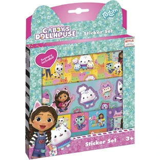 Juego de pegatinas Gabby's Dollhouse