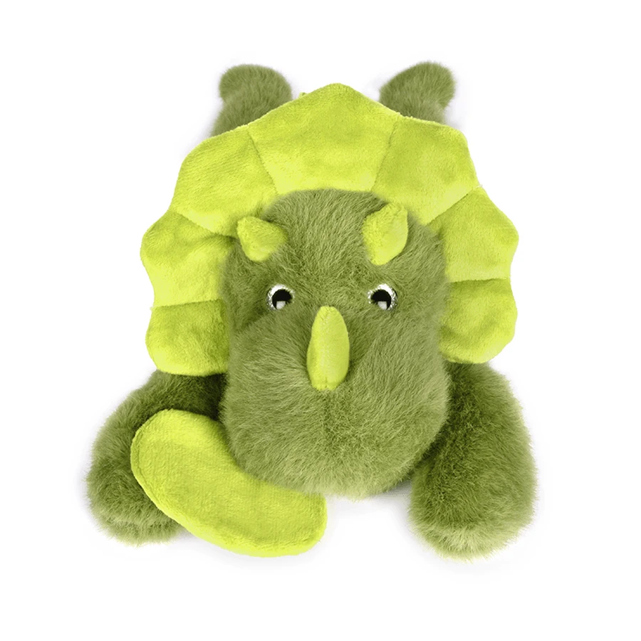 Plüschtier zur Entspannung und zum Stressabbau - Dinosaurier - magnetisch, 30 cm, grün