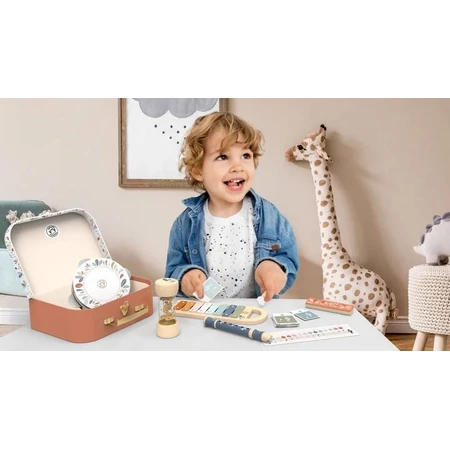 Set de 5 instruments de musique dans une valise, Speedy Monkey