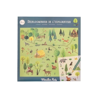 Jeu d'autocollants de transfert Explorer, Moulin Roty