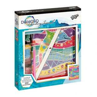 Set DIY Jurnalul meu cu delfin si diamante