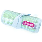 Bolígrafo enrollable Girabrilla - con lentejuelas reversibles y juego de 12 bolígrafos de gel + 6 rotuladores dobles