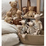 Grzechotka drewniana Żyrafa Leoni, Egmont Toys: ceny i cechy
