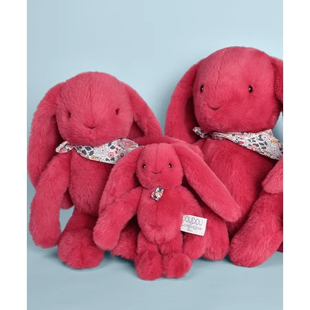 Bunny Bunny Doudou® - peluche, 25 cm, fuchsia