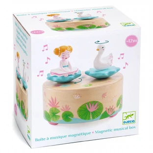 Boîte à musique magnétique Ballerine et cygne, Djeco