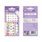 Pegatinas de purpurina para uñas - Flores