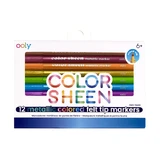 Set di 12 colori metallizzati Carioci-Color Sheen