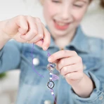 Set creativ DIY Bratari cu litere Disney Frozen