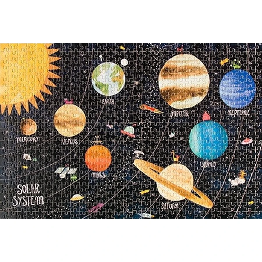 Mikro puzzle Londji-600 elementów, kosmos: ceny i cechy