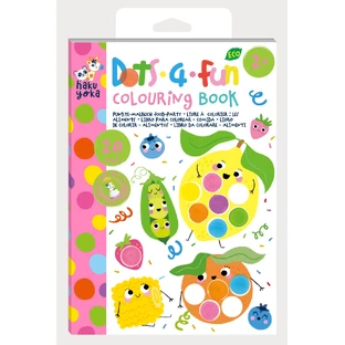 Libro da colorare Dots4Fun - Cibo