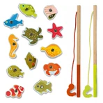 Djeco magnético juego de pesca de peces tropicales