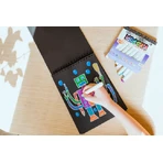 Kredki świecowe Vivid Pop - zestaw 8 sztuk, metaliczne: ceny i cechy