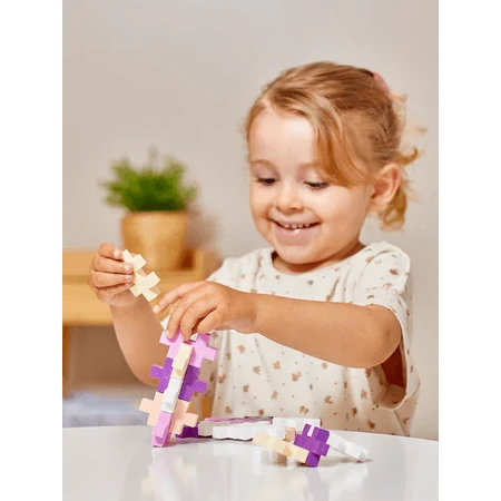 Juego de construcción Plus-Plus, tubo 15 piezas grandes, colores vibrantes