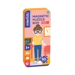 Magnetische puzzel in metalen doos, bijpassend en associatiespel - Opvoeders