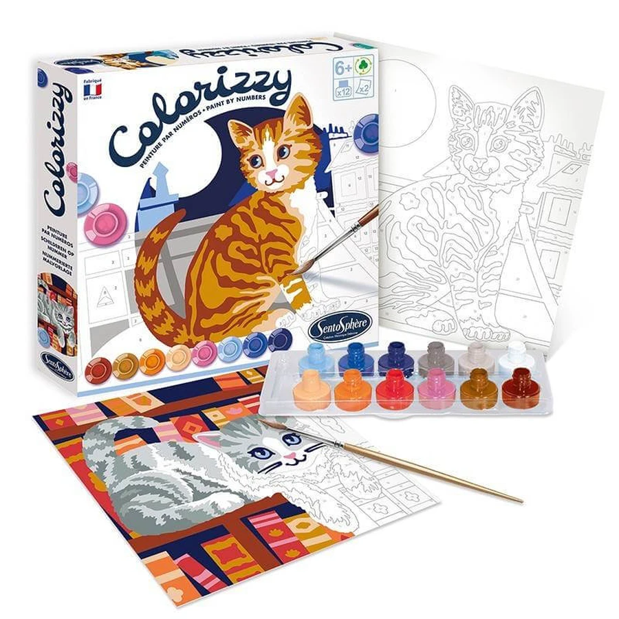 Colorizzy - Peinture par numéros - Chats