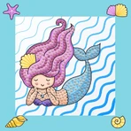 Kreatywny zestaw do malowania diamentów - Mermaid Dreams - Syrenka: ceny i cechy