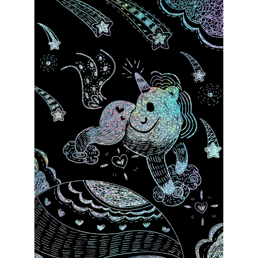 Set da barba con zoccoli - Unicorni