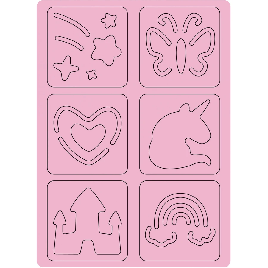 Set da barba con zoccoli - Unicorni