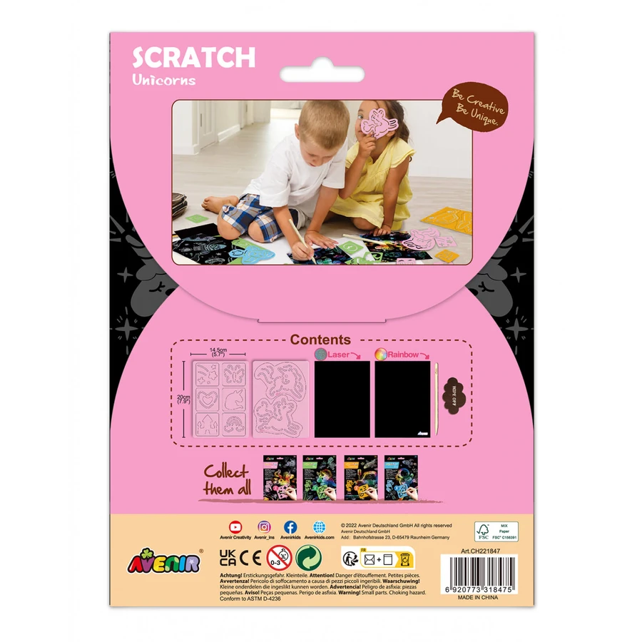 Set da barba con zoccoli - Unicorni
