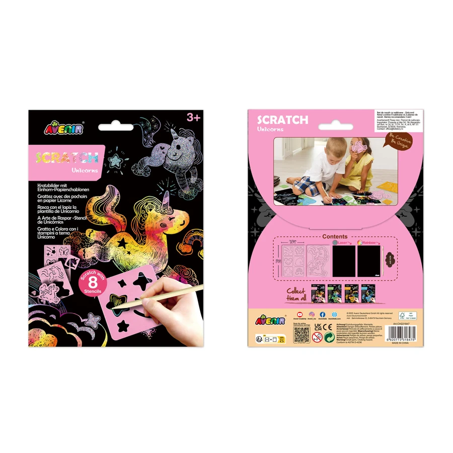 Set da barba con zoccoli - Unicorni