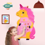 Tablă magnetică de perete-Unicorn