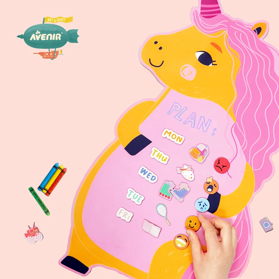 Tablă magnetică de perete-Unicorn