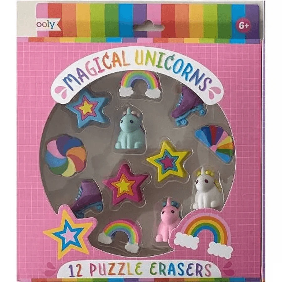 Puzzlespiel - Magische Einhörner (12er-Set)