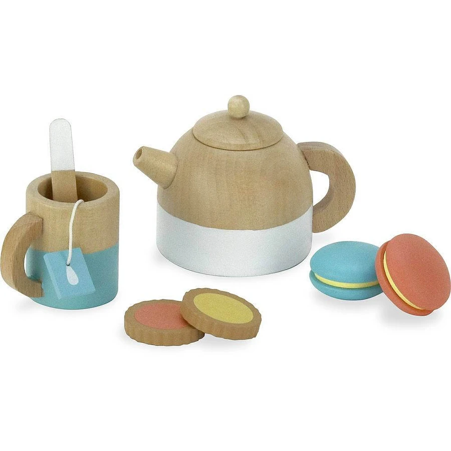 Houten Theeset 31 Stuks