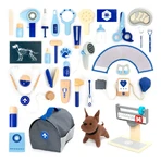 Joc de rol La medicul veterinar albastru, UMU Toys