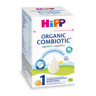 Leche en polvo ecológica fórmula de inicio Organic Combiotic 1, 0 meses, 800gr, Hipp