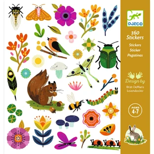 Autocollants Djeco pour le jardin