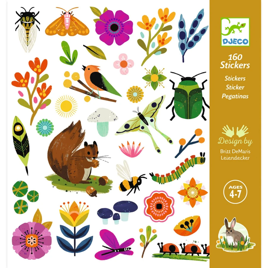 Autocollants Djeco pour le jardin