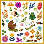 Autocollants Djeco pour le jardin