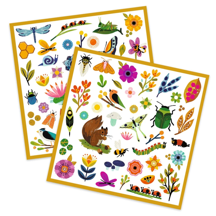 Autocollants Djeco pour le jardin