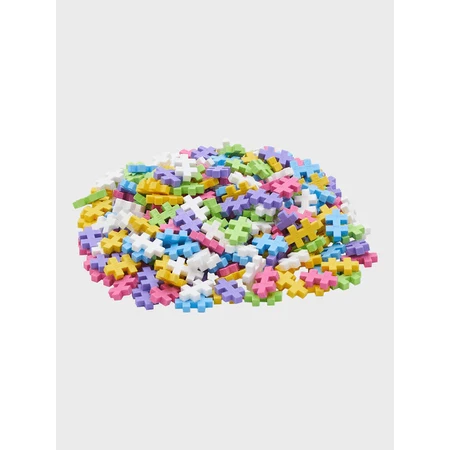 Set di costruzioni Plus-Plus, tubo da 240 pezzi, Mix pastello