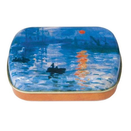 Metalen schaal Monet zonsondergang, Fridolin