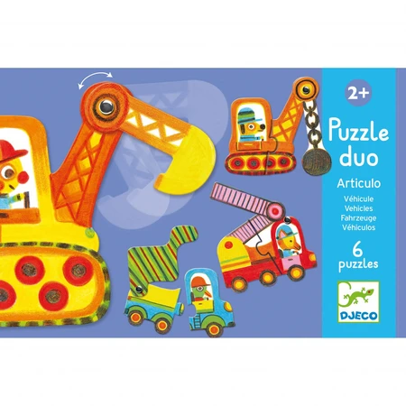 Vehículo móvil Puzzle duo