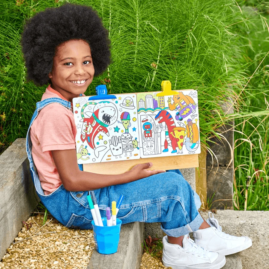 Colortopia creatieve verf-set met stiften - Epic Adventures (Set van 6 dubbele kleuren)
