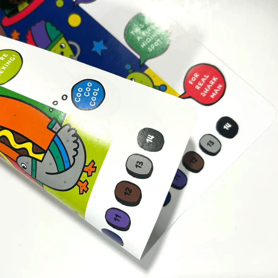 Colortopia creatieve verf-set met stiften - Epic Adventures (Set van 6 dubbele kleuren)